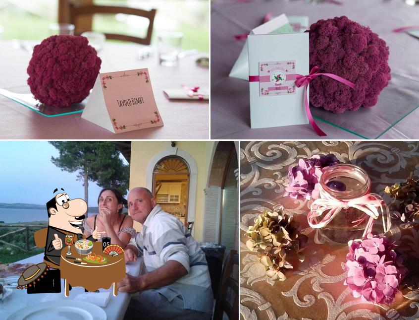 La immagine della cibo e interni di Tra Lago e Cielo