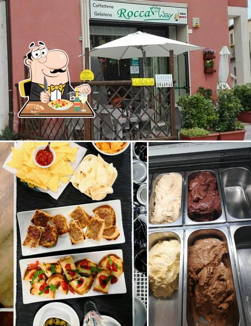 La immagine della cibo e interni di Caffetteria Roccaway