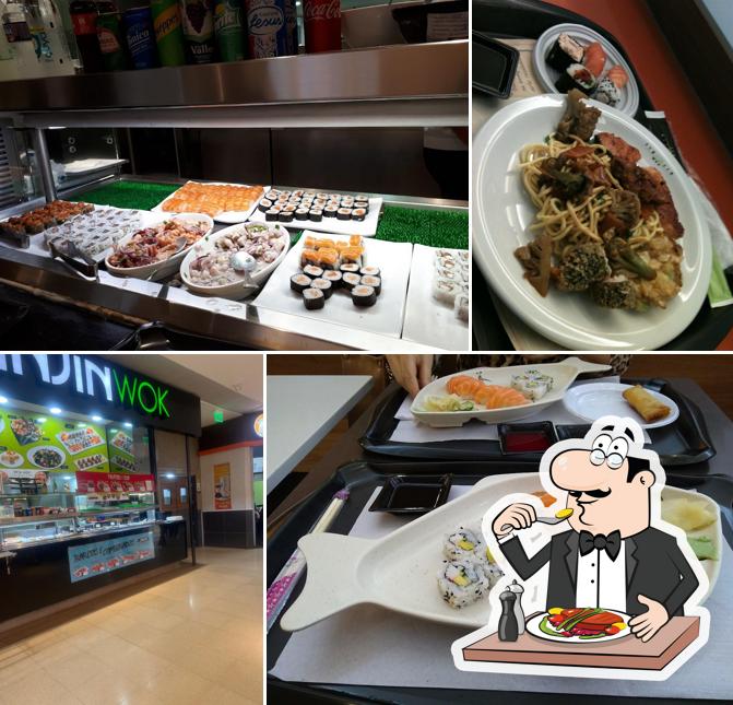 Platos en Jin Jin Wok