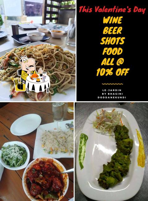 Food at Le Jardin By Bhagini