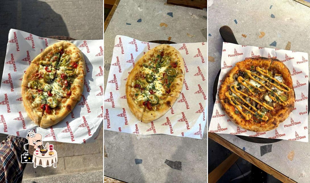 Food at Pizza Don