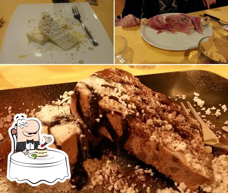 Pizzeria Da Renato serve un'ampia selezione di dolci