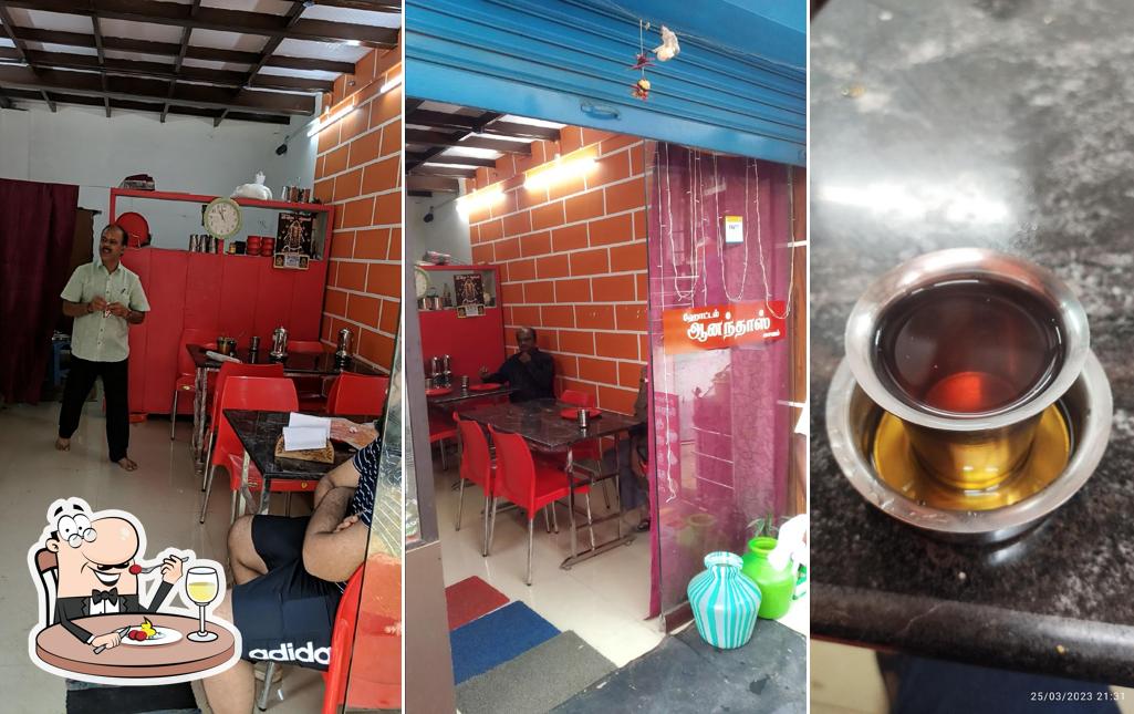 Meals at ANANDHASS pure veg Valparai