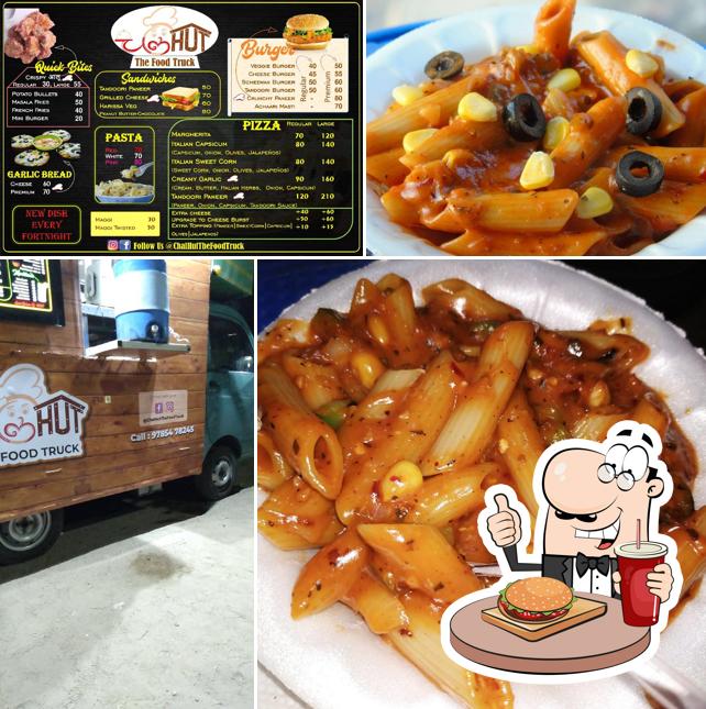 Order a burger at Chal Hut- The Food Truck