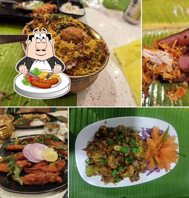Food at KKK Sivam Residency