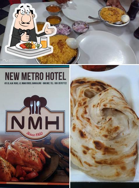 Food at New Metro Hotel