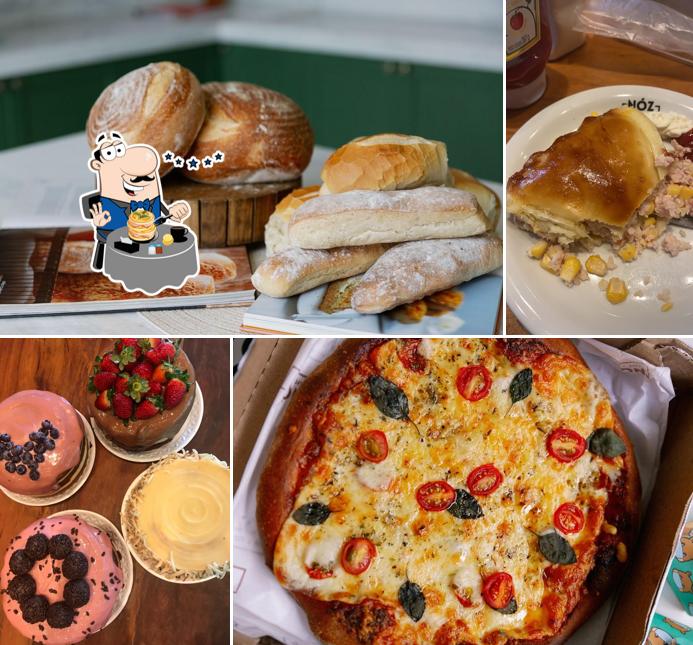 Comida em Nóz Café e Pães
