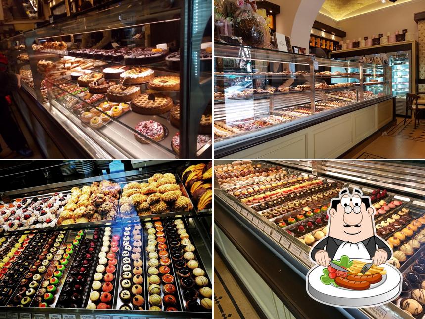 Platti al Pasticceria Barberini