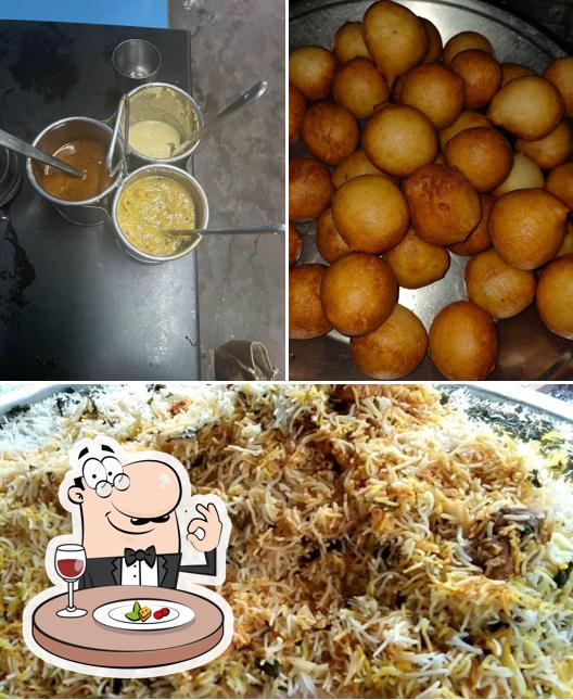 Food at Pullayya Hotel