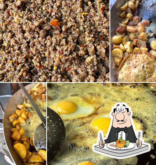 Food at Sikandari Hotel