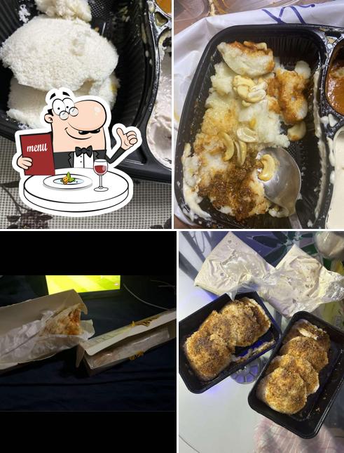 Food at Venky’s idly