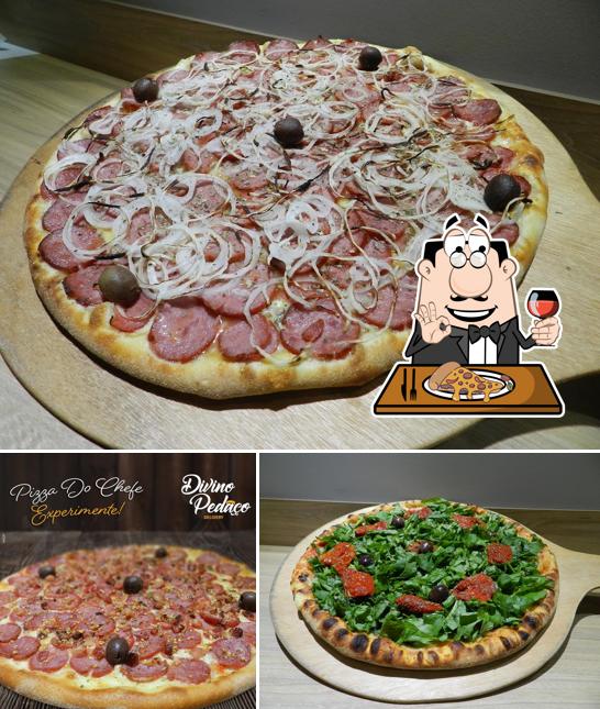 Consiga diversos estilos de pizza