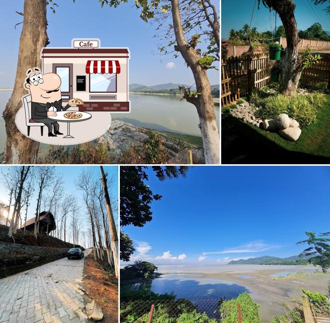 You can get some fresh air outside Aroohan Serenity Resort