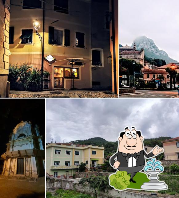 Goditi la vista dall'area esterna di Gelateria Pastorino