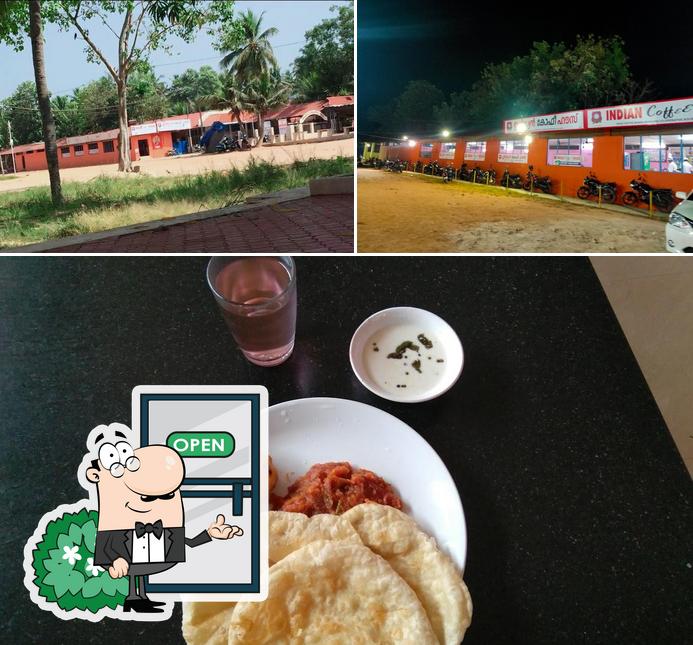The picture of Indian Coffee House Attukal’s exterior and food