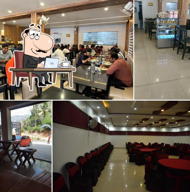 The interior of KANNUR KITCHEN restaurant