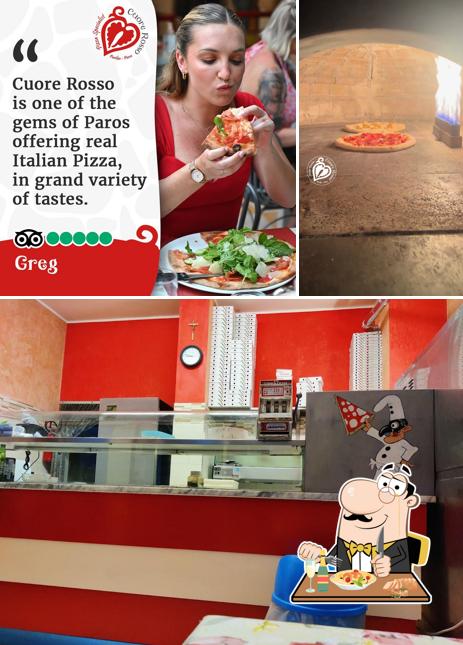 La foto di cibo e interni da Pizzeria Mar Rosso