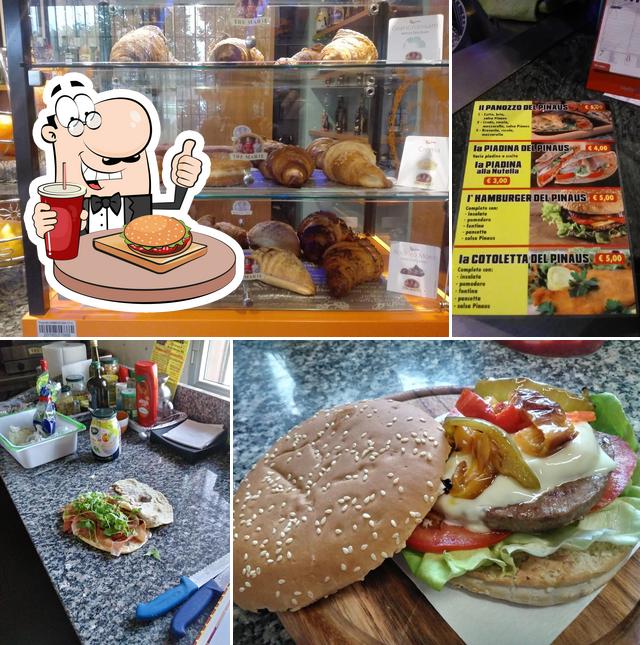 Prova un hamburger a New pinaus