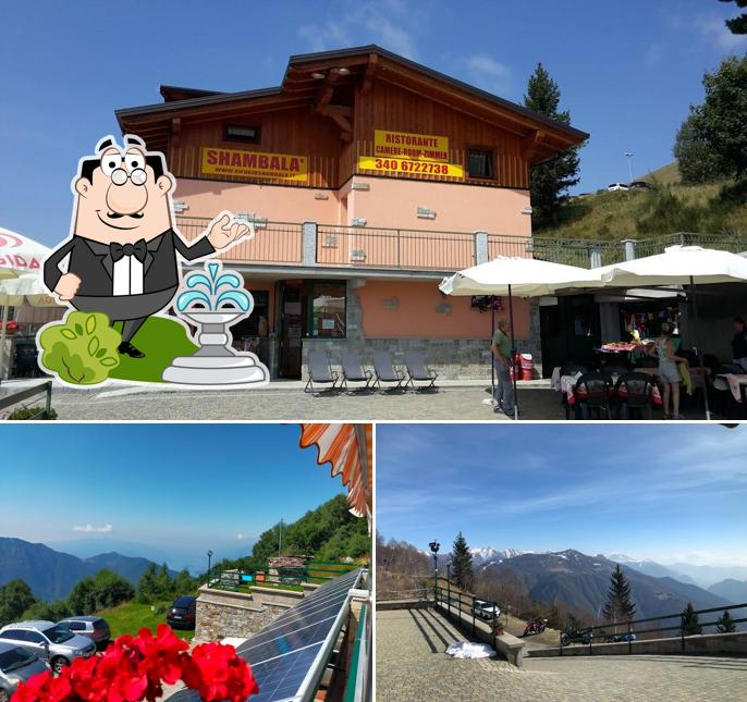 Gli esterni di Rifugio Shambalà