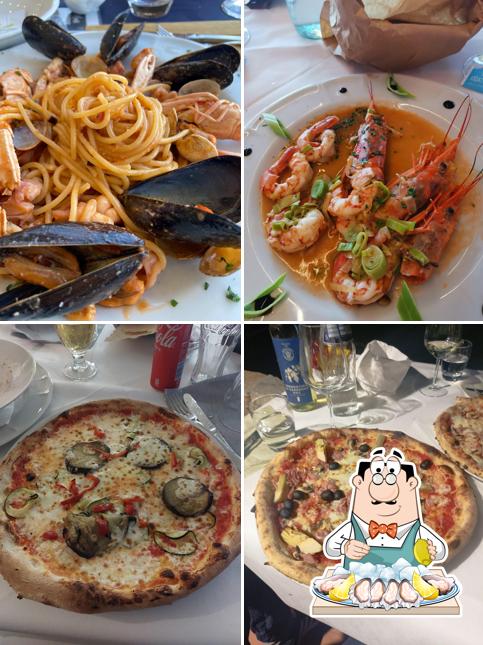 Ordina la cucina di mare a Ristorante Pizzeria Isuledda