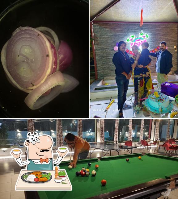 Food at Skyye Lounge & Sports Cafe
