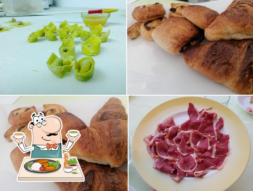 Cibo al Ristorante Hotel Antico Borgo