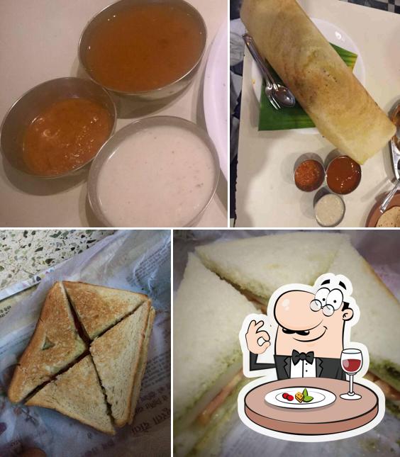 Meals at Shraddha Saburi Hotel