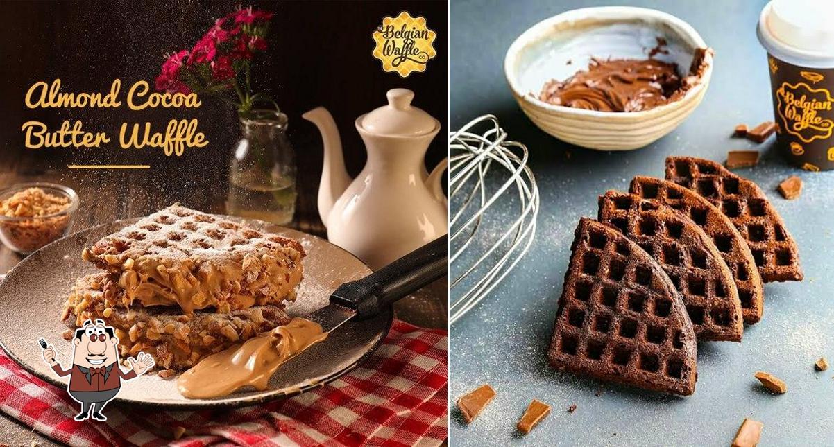 Food at The Belgian Waffle Co