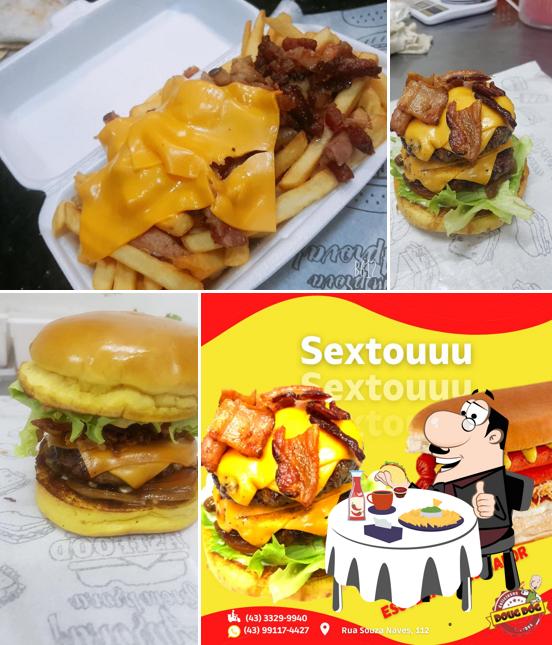 Doug Lanches serve uma escolha de opções para os amantes dos hambúrgueres