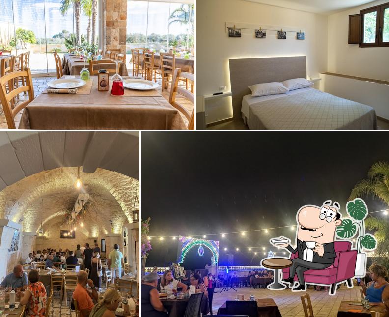 Gli interni di Masseria 'Nzeta Ristorante B&B