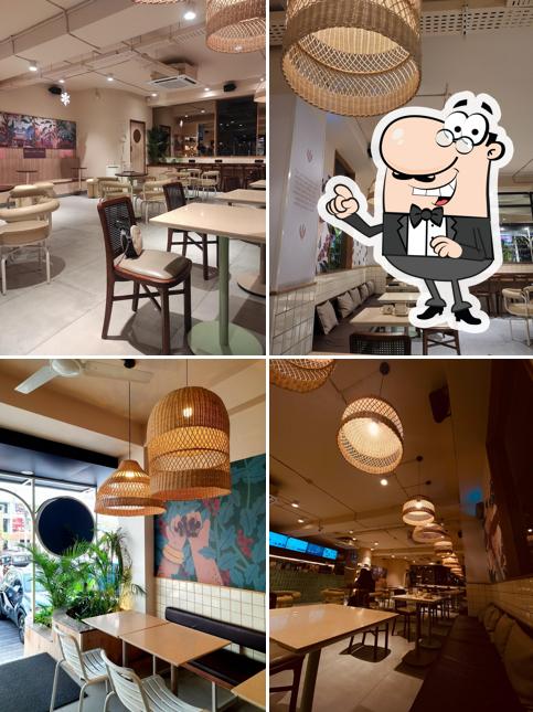 The interior of Third Wave Coffee