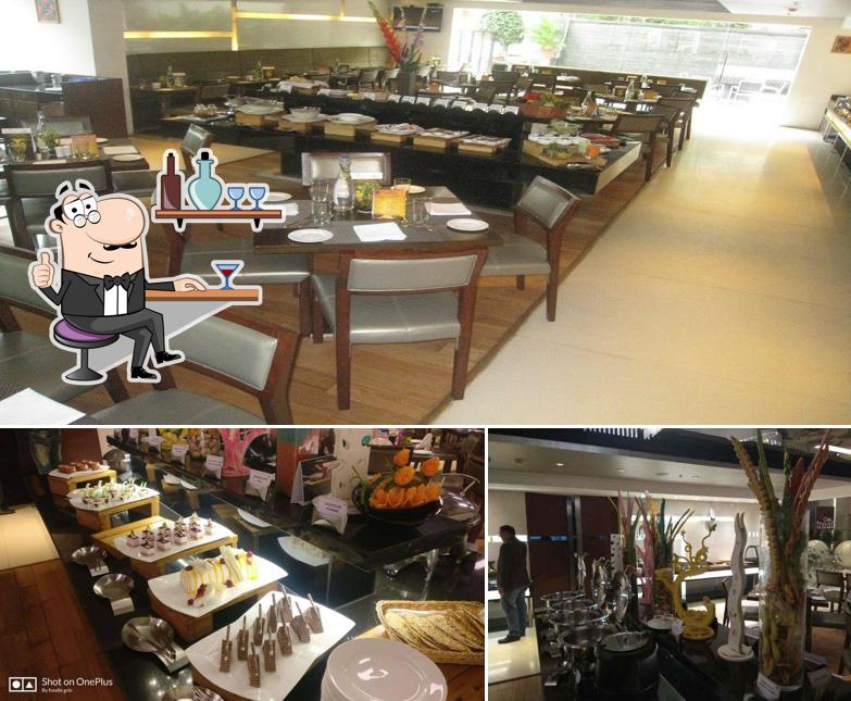 The interior of Cafe Treat