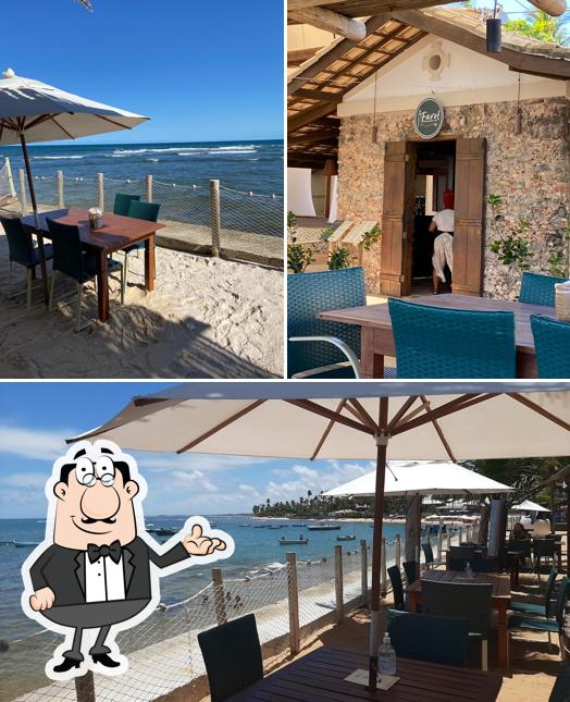 O interior do Farol Restaurante e Bar - Fundação Projeto Tamar