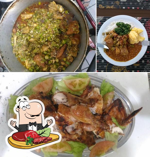 Há uma variedade de opções para os amantes da carne