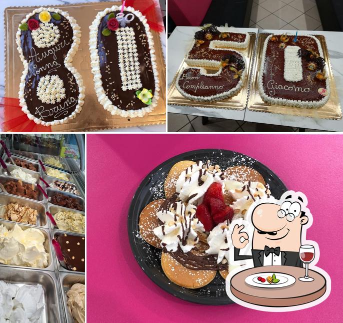 Cibo al Gelateria Pantera Rosa