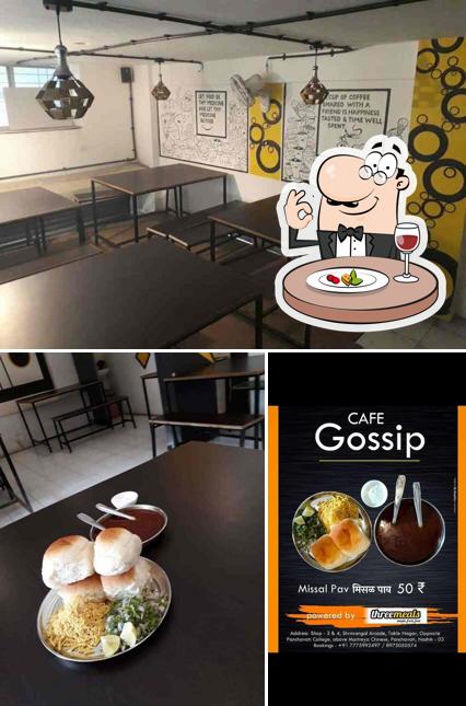 The restaurant's food and interior