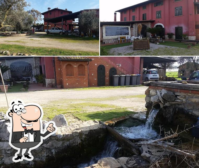 Puoi goderti l'aria fresca da seduto all'esterno di Il Casale Del Generale