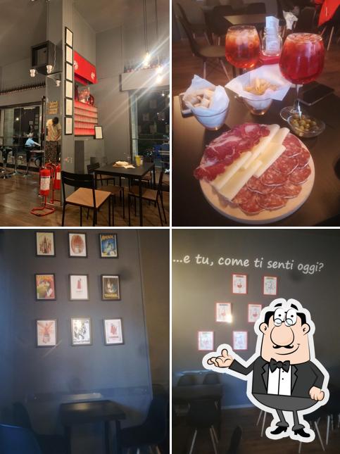 Dai un'occhiata agli interni di Paracadute bar