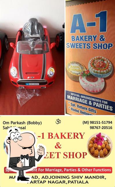 Here's an image of A-One Cakes and Gift zone