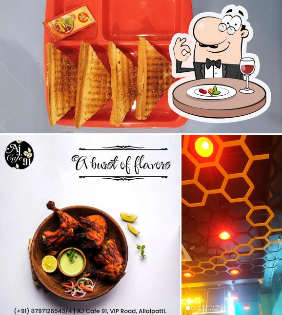 Meals at AJ Cafe 91