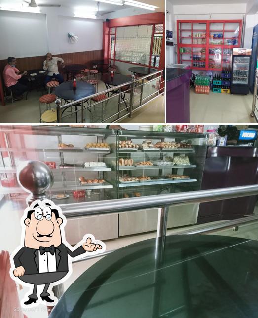 The interior of Adams Bakery