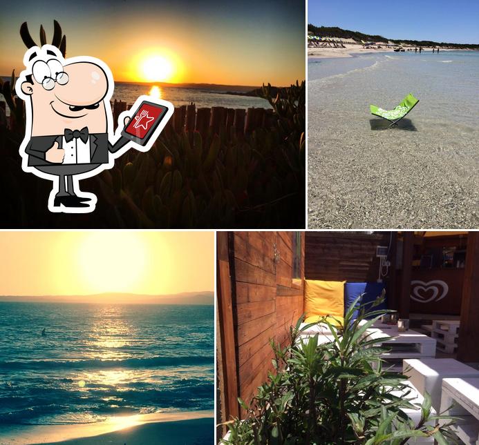 Gli esterni di Aquamare Beach Bar