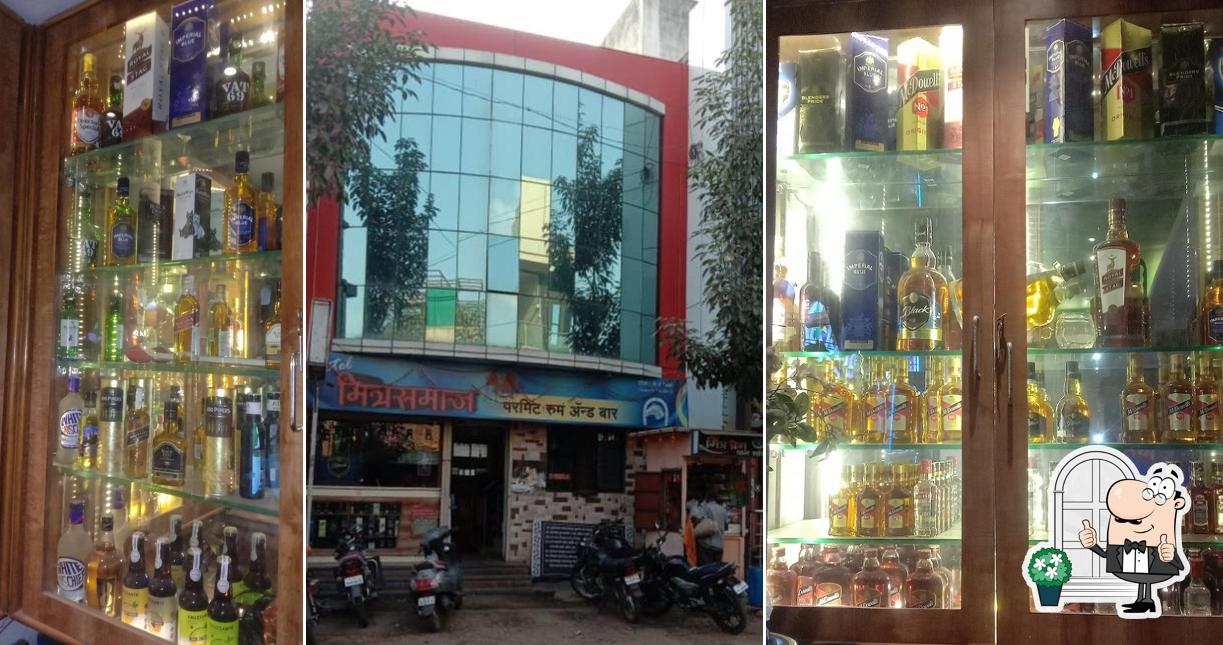 The exterior of Hotel Mitra Samaj Permit Room & Bar