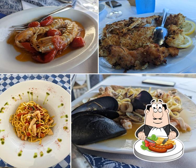 Platti al Il Faro Lido Balneare e Ristorante Cucina Marinara