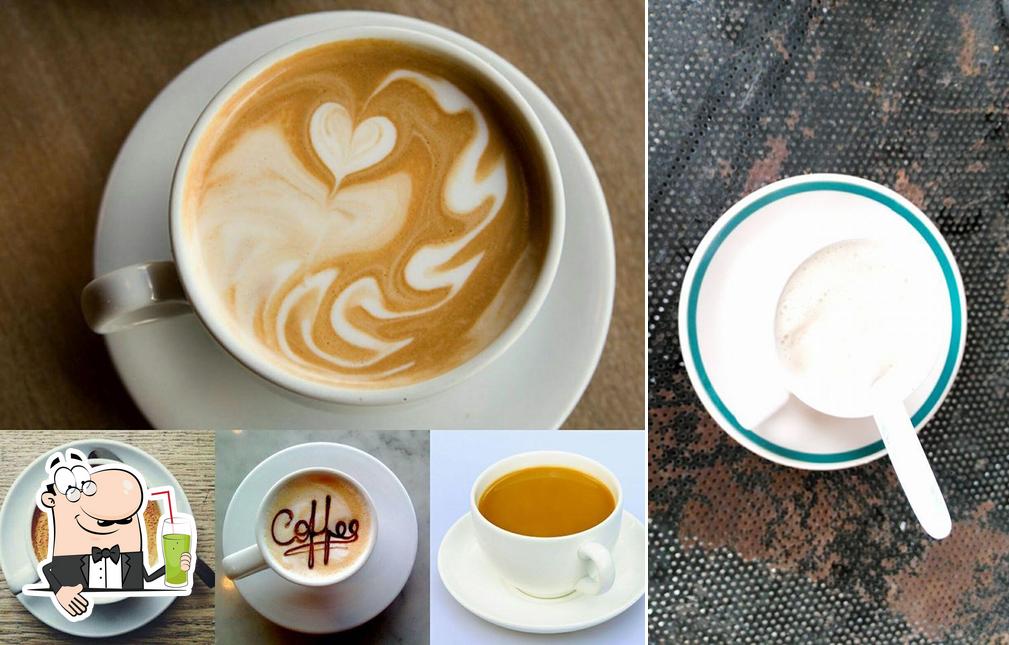 Enjoy a drink at Khan Tea & Coffeehouse