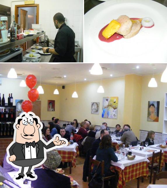 Osteria Al MaCello si caratterizza per la interni e cibo