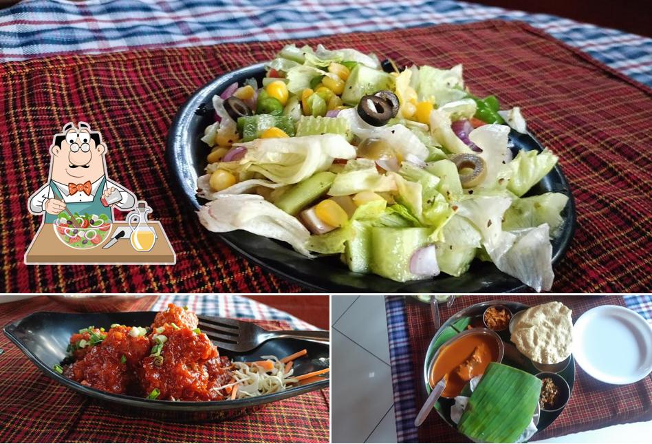 Greek salad at The Coastal Garden