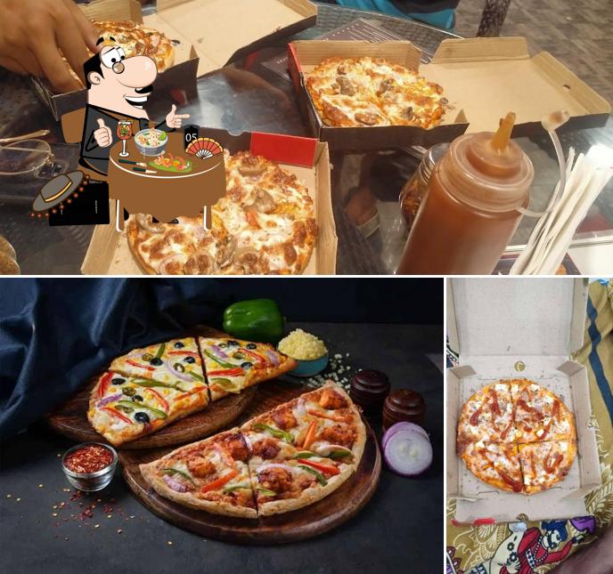 Food at The Pizza Caffe