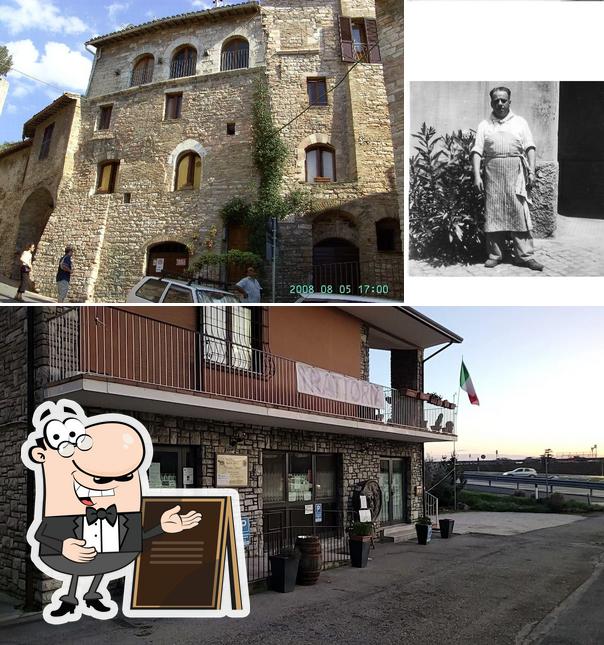 Gli esterni di Trattoria Romana "Roma 'ntica"