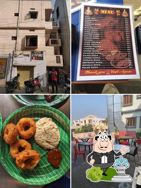 The exterior of Varalakshmi Tiffins